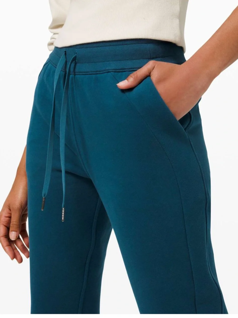 Lululemon Scuba High-Rise Jogger Fleece 28 Blue Borealis Size 2